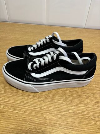 Zapatillas Vans Old Skool Plataforma Talla 40