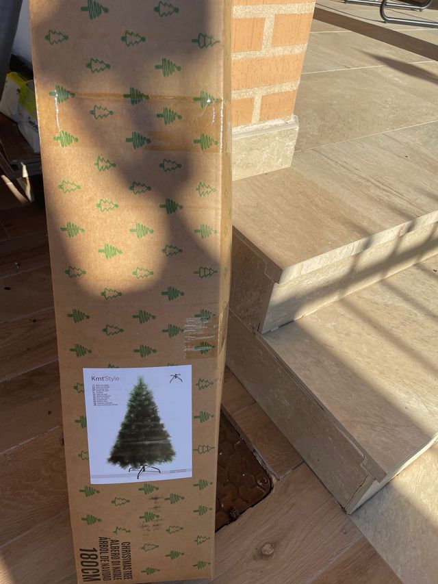 Árvore de Natal mtStyle 180 cm - nova na caixa