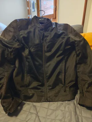 Chaqueta Moto Verano Negra alpinestar M