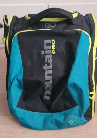 Bolsa para Botas de Esquí Negra y Amarilla