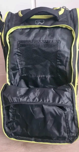 Bolsa para Botas de Esquí Negra y Amarilla