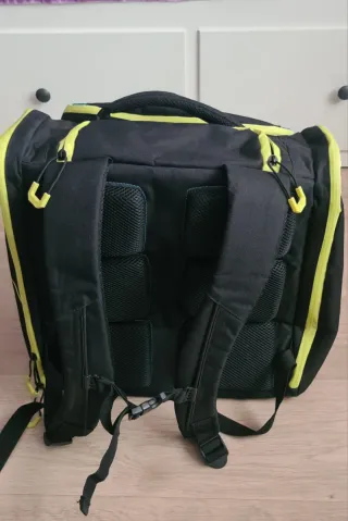 Bolsa para Botas de Esquí Negra y Amarilla