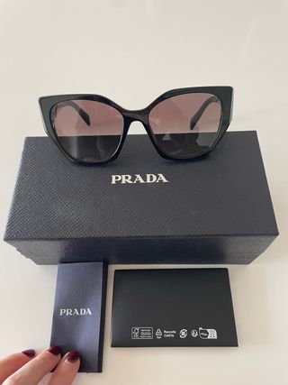 Gafas de sol Prada negras originales
