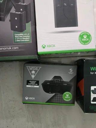 Mando Xbox y Baterías Recargables
