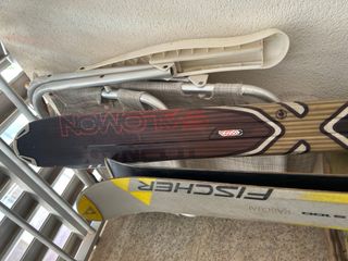 Esquís Salomon y Fischer