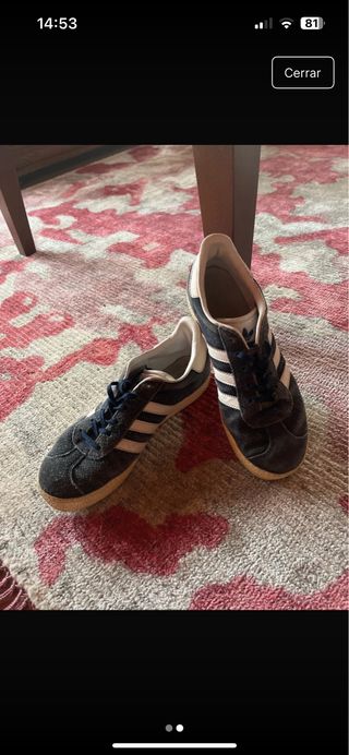 Zapatillas Adidas Gazelle Azul Marino