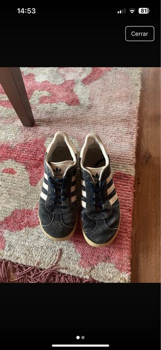 Zapatillas Adidas Gazelle Azul Marino