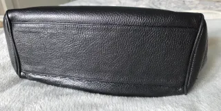 Borsa in pelle nera