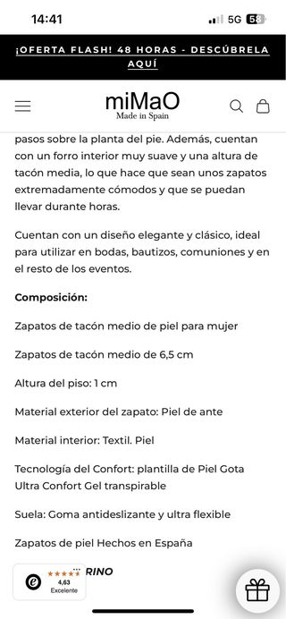 Zapatos salón ante rosa destalonados