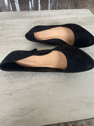 Zapatos de salón PICCOLA PIU negros talla 37