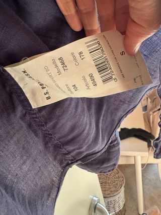 Camicia Lino U.S. Polo