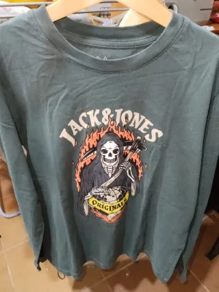 Pack 3 Camisetas Jack & Jones Manga Larga 12A