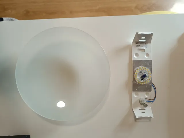 Plafón Techo Leroy Merlín de cristal