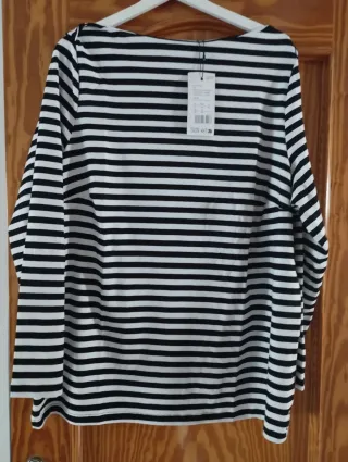 Camiseta de rayas manga larga