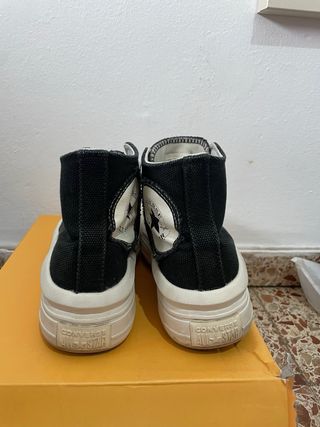 Converse Chuck Taylor Plataforma Negras