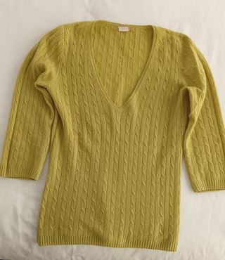 Jersey J.Crew Amarillo Verde