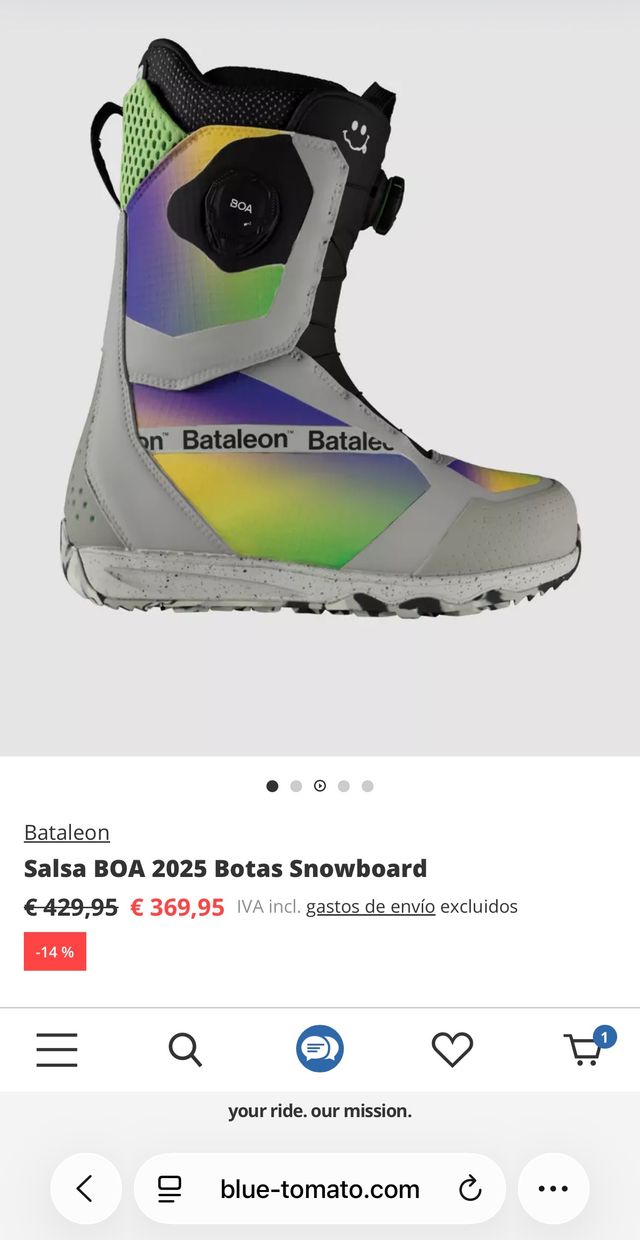 OPORTUNIDAD Bataleon Salsa Boa 2025