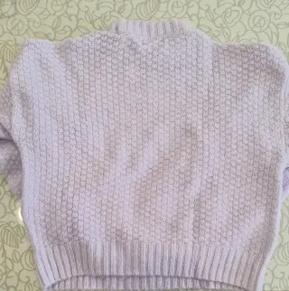 Jersey Stradivarius Morado Talla XS