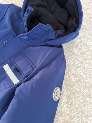 Abrigo ANDY & EVAN forro polar azul