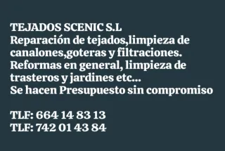 Reformas en general pladur tejados etc