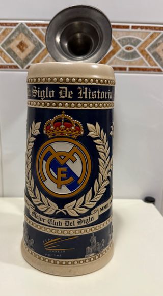 Jarra Real Madrid Mejor Club Del Siglo