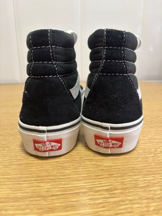 Zapatillas Vans Plataforma Bota Talla 39