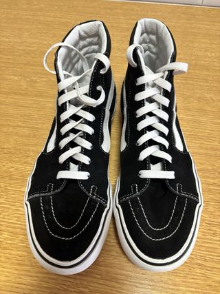 Zapatillas Vans Plataforma Bota Talla 39