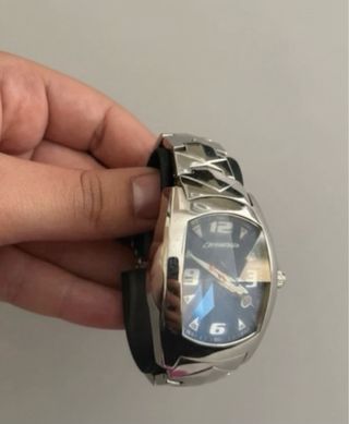 Orologio Chronotech Uomo Blu Argento