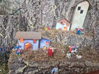Presepe artigianale completo