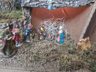 Presepe artigianale completo