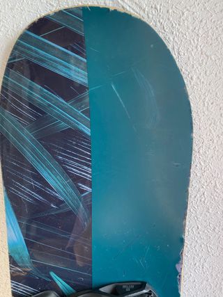 Tabla snow con fijaciones