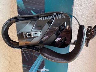 Tabla snow con fijaciones