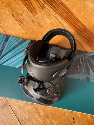 Tabla snow con fijaciones