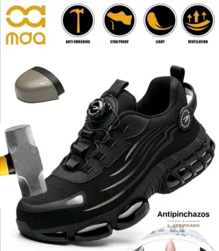 Zapatos de seguridad negros