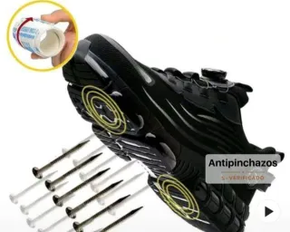 Zapatos de seguridad negros