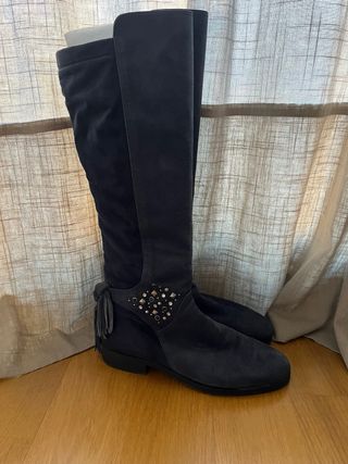 Botas altas ante mujer azul  T39