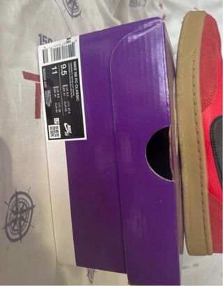 Nike SB FC Classic Rojo/Negro Talla 43