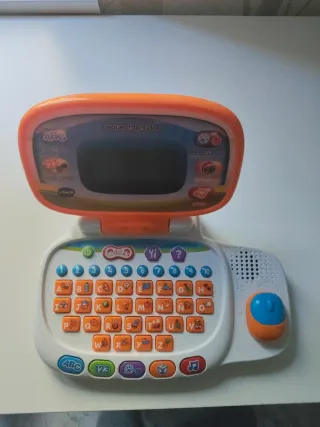 Ordenador VTech Infantil Naranja y Blanco
