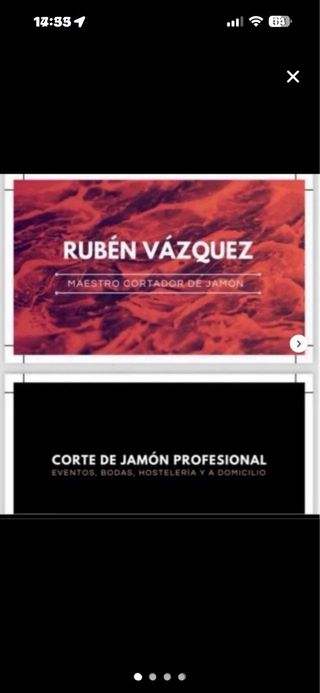 cortador de jamón profesional