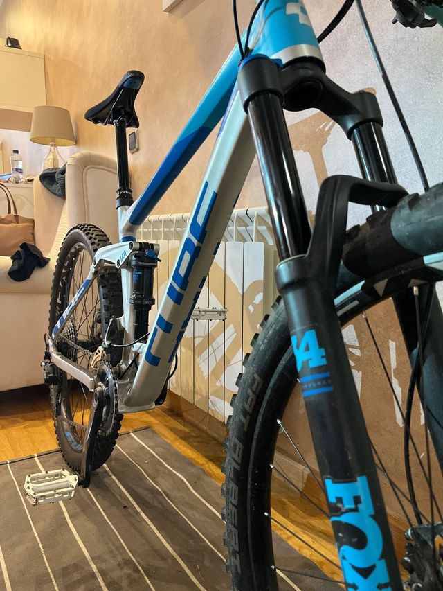 Bicicleta Enduro Cube Stereo HPA 160 2018