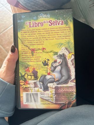 VHS El Libro de la Selva (Español)