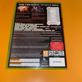 Guitar Hero Warriors of Rock Xbox 360 Multilingua