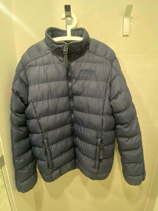 Chaqueta Geographical Norway Azul Plumas