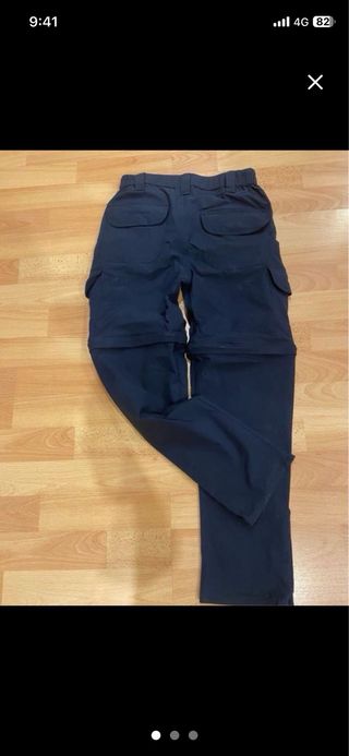 Pantalones de trekking convertibles