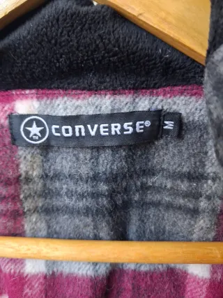 Chaqueta Converse cuadros talla M