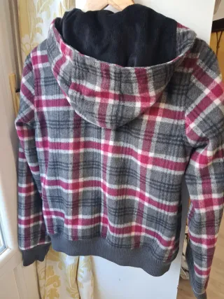 Chaqueta Converse cuadros talla M