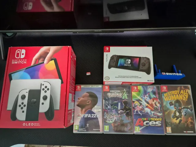 Nintendo Switch OLED Blanca