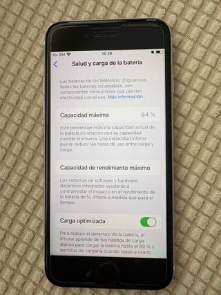 iPhone SE (2020) blanco/plata