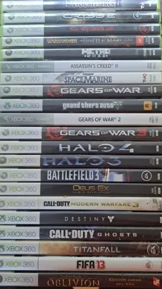 Lote Juegos Xbox 360