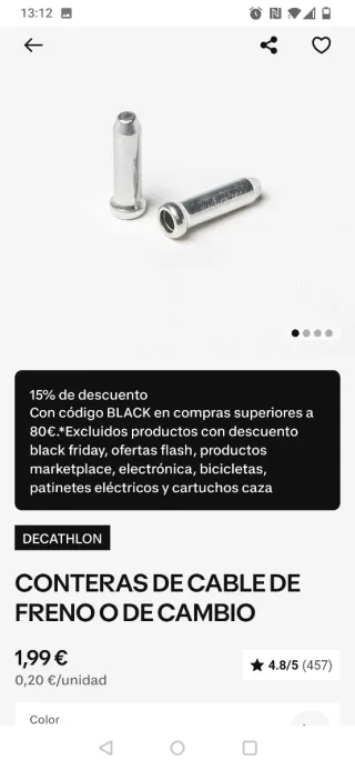 Accesorios Bici MTB: Cables, cadena, pedales....